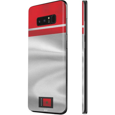 Morocco Soccer Flag Galaxy Note 8 Skin